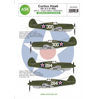 ASK D32016 Curtiss H81-A-2 part 2 - Pearl Harbor Defenders (1:32)