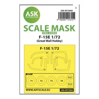 ASK M72060 F-15E one-sided painting express mask for Great Wall Hobby (1:72)