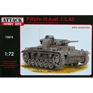 Attack Hobby Kits 72874 PzKpfw III Ausf. J/L 42 Early production (1:72)