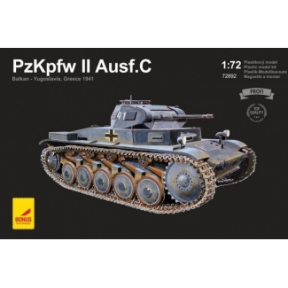 Attack Hobby Kits 72892 PzKpfw II Ausf.C Balkan-Yugoslavia Greece 1941 (1:72)