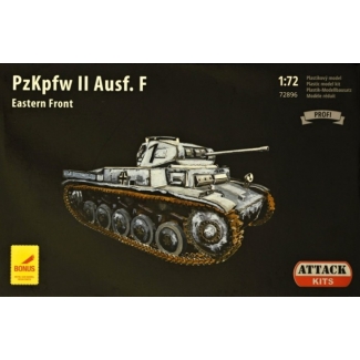 Attack Hobby Kits 72896 PzKpfw II Ausf. F Eastern Front (metal barrell) (1:72)