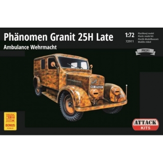 Attack Hobby Kits 72911 Phanomen Granit 25H Late Wehrmacht Ambulance (1:72)