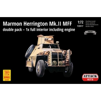 Attack Hobby Kits 72917 Marmon Herrington Mk. II MFF double pack - 1 x full interior including engine (1:72)