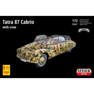 Attack Hobby Kits 72927 Tatra 87 Cabrio with crew (1:72)