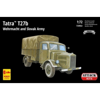 Attack Hobby Kits 72953 Tatra T27b Wehrmacht and Slovak Army - Pofi (1:72)