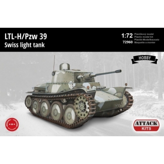 Attack Hobby Kits 72960 LTL-H/Pzw 39 Swiss light tank - Hobby Line (1:72)