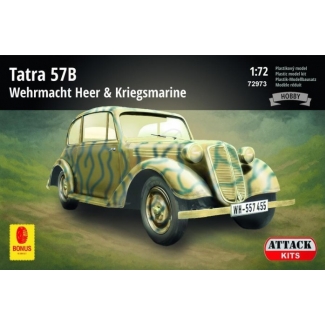 Attack Hobby Kits 72973 Tatra 57B Wehrmacht / Heer & Kriegsmarine - Hobby Line (1:72)