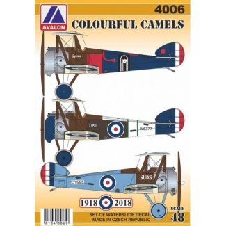 Colourful Sopwith Camels (1:48)