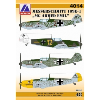 Messerschmitt 109E-1 "MG Armed Emil" (1:48)