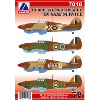 Hurricane Mk.I, IIb & IIc in SAAF (1:72)