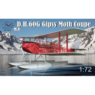 AviS 72018 D.H. 60G Gipsy Moth Coupe (1:72)