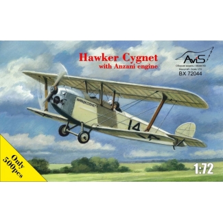 AviS 72044 Hawker Cygnet with Anziani engine (1:72)