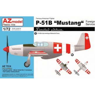 AZ Model AZ7514 P-51B Mustang "Foreign services" (1:72)