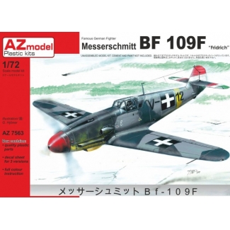 AZ Model AZ7563 Messerschmitt Bf-109F "Fridrich" (1:72)