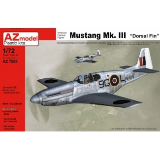 Mustang Mk.III "Dorsal fin“ (1:72)