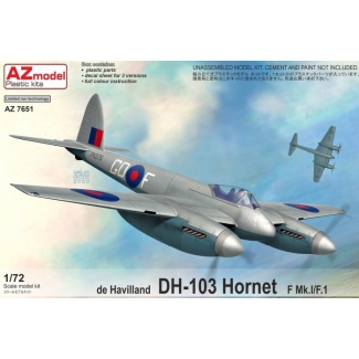 de Havilland DH-103 Hornet F Mk.I/F.1 (1:72)
