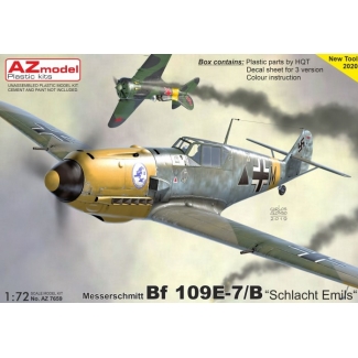 Messerschmitt Bf 109E-7/B "Schlacht Emils“ (1:72)