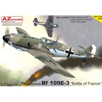 Messerschmitt Bf 109E-3 “Battle of France” (1:72)