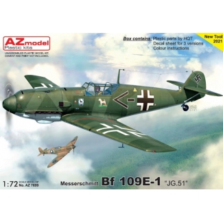 Messerschmitt Bf 109E-1 "JG.51“ (1:72)