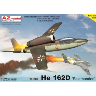 Heinkel He 162D "Salamander“ (1:72)