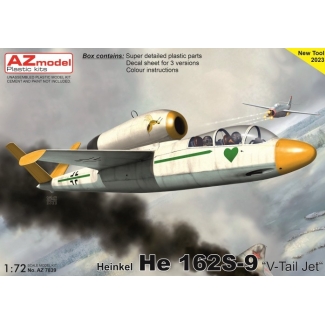 Heinkel He 162S-9 „V-Tail Jet“ (1:72)