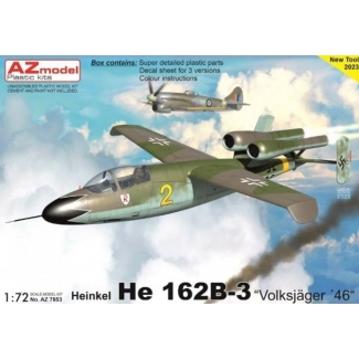 Heinkel He 162B-3 "Volksjäger 46" (1:72)