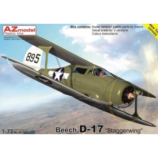 Beech D-17 "Staggerwing" (1:72)
