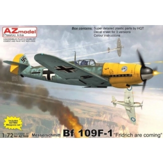 Messerschmitt Bf 109F-1 "Fridrich are coming" (1:72)