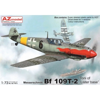 Messerschmitt Bf 109T-2 “Toni of Lister base” (1:72)