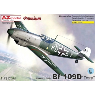 AZ Model AZ7890 Messerschmitt Bf 109D “Dora” (1:72)