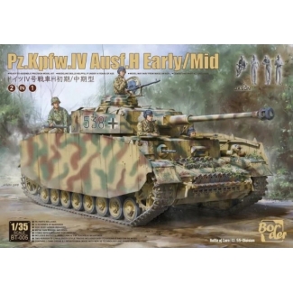 Border Model BT005 Pz.Kpfw.IV Ausf.H Early/Mid (2 in 1) (1:35)