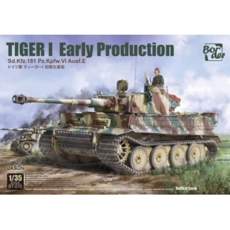 Border Model BT010 Tiger I Early Production Sd.Kfz.181 Pz.Kpfw.VI Ausf.E (1:35)