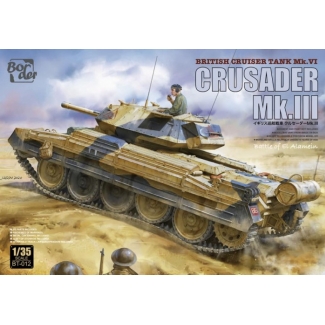 Border Model BT012 British Cruiser Tank Mk.VI Crusader Mk.III (1:35)