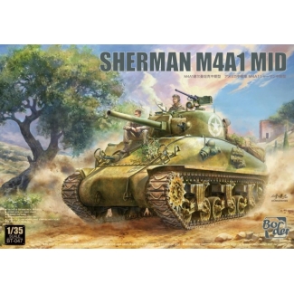 Border Model BT047 Sherman M4A1 Mid (1:35)