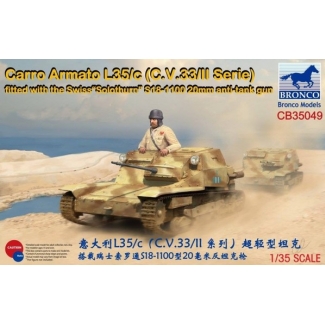 Bronco Models CB35049 Carro Armato L35/c (C.V.33/II Serie) (1:35)