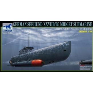 German Seehund XXVIIB/B5 Midget Submarine (1:35)