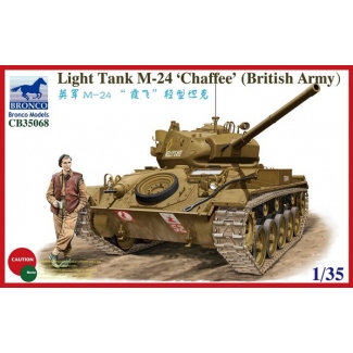 Bronco Models CB35068 Light Tank M-24 "Chaffee" (British Army) (1:35)