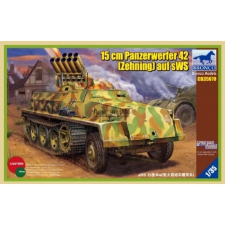 Bronco Models CB35070 15cm Panzerwerfer 42 (Zehnling) auf sWS (1:35)