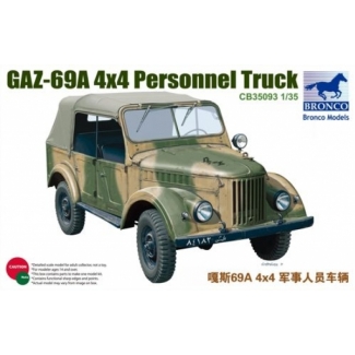 Bronco Models CB35093 GAZ 69A 4x4 Personnel Truck (1:35)