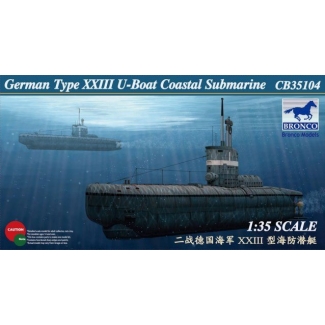 German Type XXIII U-Boat Coastal Submarine (1:35)