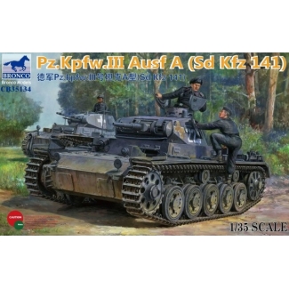 Bronco Models CB35134 Pz.Kpfw. III Ausf. A (Sd Kfz 141) (1:35)