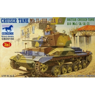 Bronco Models CB35150 Cruiser Tank Mk. II /IIA /IIA CS (1:35)