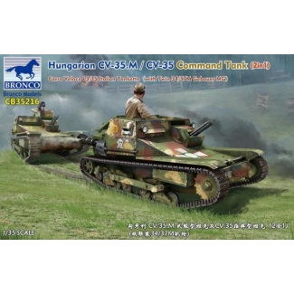 Bronco Models CB35216 Hungarian Tankette 35M Ansaldo Carro Veloce L3/35 Italian Tankette (1:35)