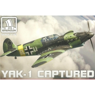Brengun BRP72028 Yakovlev Yak-1 Captured (1:72)
