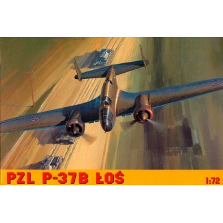 Chematic 007 PZL P-37B Łoś (1:72)