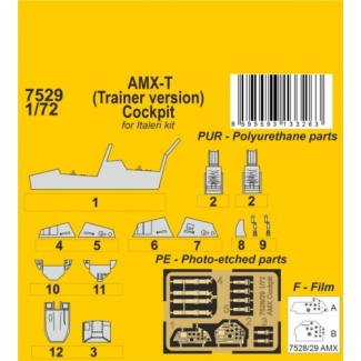 CMK 7529 AMX-T (Trainer version) Cockpit (1:72)