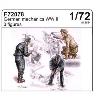 CMK F72078 German Mechanics WW II (3 fig.) (1:72)