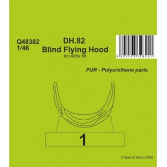 CMK Q48382 DH.82 Blind Flying Hood (1:48)