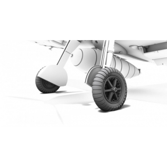 CMK Q72384 Messerschmitt Bf 109E Wheels (1:72)