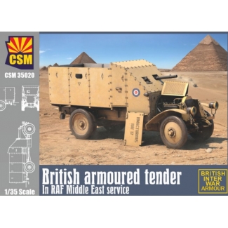Copper State Models 35020 British Armoured Tender in RAF Middle East  Service (1:35)